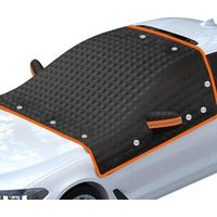 Oxford Guard Couverture de neige magnétique pour pare-brise de voiture Couverture de neige magnétique avec sangle pour pare-brise de voiture – Pour voiture, extérieur, hiver, protection toutes