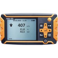 Testo – Manomètre de pression différentielle 0...120 Pa – Mesure vitesse d'écoulement – Grand écran – Enregistrement des données
