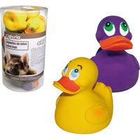Gloria Canards Latex Multicolore Jouet pour Chiens 18 pièces