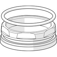 Hansa Ringschraube Anschlussgröße M50x1 Schlüsselweite (SW) 45mm 59904775