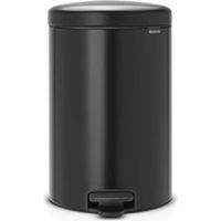 Brabantia NewIcon Cestino da Cucina Nero 20 Litri