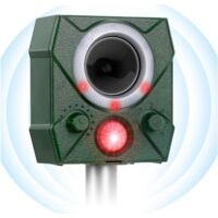 Solaire Ultrasonic Mouse & Mouse remover, résistant à l'eau puissant ultrasonique Mouse & Mouse remover, Mouse Catcher avec LED Light, pour jardin et Cour, résistant aux chats, chiens et autres parasi