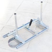Jardiaffaires – Guide de tronçonneuse 24 pouces – Réglable pour épaisseur de planches – Pour bois dur et teck – Coupe nette sans éclat
