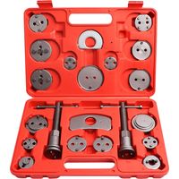 Kit d'outils de rembobinage de piston d'étrier de frein à disque 22 pièces, Outil du mécanicien