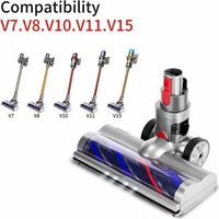 Spazzolino elettrico compatibile Dyson Serie V con 4 LED per pavimenti duri - Accessori aspirapolvere