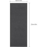 MINKUROW 36er-Pack Schleifpapier, 23 x 9 cm (9 x 3,6 Zoll) Nass-Trocken-Schleifpapier Nr. 2500 Körnung