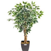 Artificial Variegated Ficus Tree - 90cm