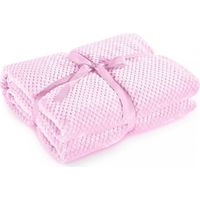 Coperta Henry 220x240 rosa cipria double face