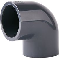 Raccord coudé à 90° en PVC 32 mm, raccord à pression en PVC PN16, DN25 (2 pièces)
