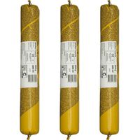 Lot de 3 mastics élastiques SIKA - Sikaflex Tank N - Recharge 600ml