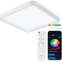 Ksix Stellar Plus Deckenleuchte weiß 49 cm modern