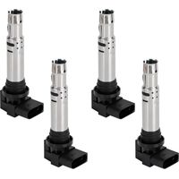 4PC Car Ignition Coil Pack, 6 Pin Coil Packs Set 036905100036905715, 1.4T 1.6FSI Fit for VW Golf Polo, Fit for Audi A1 A2 A3, Fit for Seat Fit for Skoda