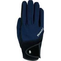 6,5, Nero: Guanti da equitazione uomo donna Roeckl modello Milano Winter resistenti con fodera easy-dry