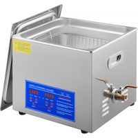Nettoyeur à Ultrasons 15L Bac à Ultrasons Professionnel Appareil