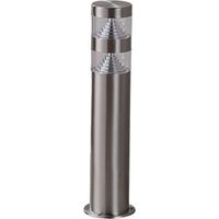 Lindby – Borne d'éclairage extérieur LED Lanea – Acier inoxydable – Hauteur 40 cm – Indice de protection IP44 – Éclairage économique