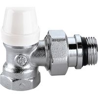 Serrure avec raccords coudés pour tuyau en fer Caleffi 431 1/2"