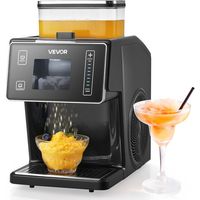 SucceBuy Machine à glace pilée électrique – 44 LBS/24H, lame en acier inoxydable, machine à glace en flocons