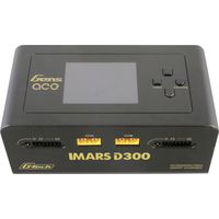 Gens ace Imars D300 Chargeur de modélisme 16 A Li-polymère, Li-ion, LiHV, LiFePO, NiMH Double sortie