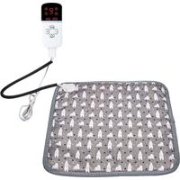 Tapis chauffant électrique pour animaux de compagnie d'hiver, tapis pour chat à température réglable, lit pour chien anti-mâcher d'intérieur durable