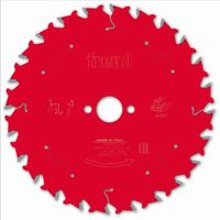 Freud – Lame de scie circulaire pour bois 160 mm – Alésage 20 mm – 24 dents – Carbure TiCo pour coupe nette – Revêtement anti-adhésif