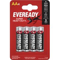 Eveready SHD Mignon (AA)-Batterie Zink-Kohle 1.5 V 4 St.