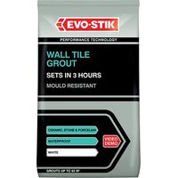 Evo-Stik Wall Tile Grout Mould Resistant White 500G