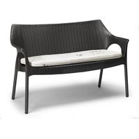 Divano sofa modello olimpo con cuscino antracite acite