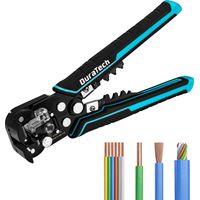 DURATECH Pince à Dénuder Automatique 3-en-1, Pince à Dénuder Multifonction avec Coupe-Câbles et Sertissage, Dénudage 22–7 AWG/Sertissage 22–10 AWG, Outil à Dénuder pour Électriciens, Maintenance, DIY