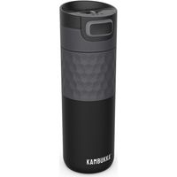 Kambukka Etna Grip Thermobecher 500ml Schwarzer Edelstahl