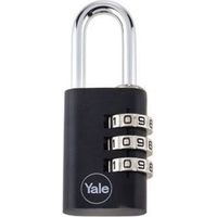 Cadenas noir 28mm, idéal pour les sacs à dos, cartables, trousses,casiers, vestiaires - FICHET