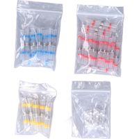Kit de 50 cosses à sertir étanches et thermorétractables à sertir bout à bout