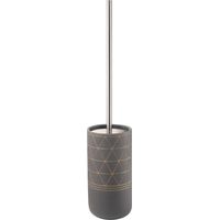 Brosse De Toilette Sur Pied Ciment Gris Giglio