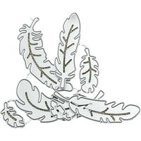 Feathers Metal Cutting Dies Scrapbooking Stencil Die Cuts Card Embossing Album
