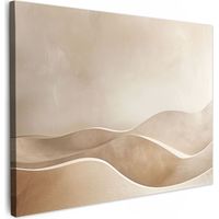 Canvas Print Beige - Nature - Abstract - Modern 40x30 cm