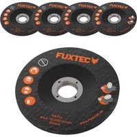 FUXTEC 5er Set 115mm Schruppscheiben für 20V Akku Winkelschleifer FX-E1WS20