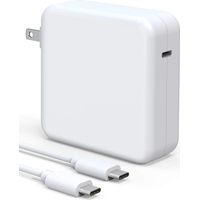 Chargeur Mac Book Pro, chargeur d'alimentation PD 96 W, remplacement pour Mac Book Pro 16/15/13 pouces de 2020/2019/2018, Mac Book Air 13 pouces, iPad Pro 2021/2020/2019/2018 (inclus un câble USB de 2
