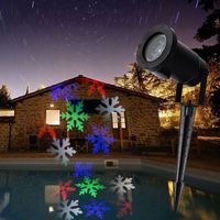 TrAdE Shop Traesio - Proiettore Luci Natale Per Esterno 2016 Disegni Figure Picchetto Addobbi -
