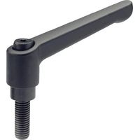 Ganter Norm Maneta de sujeción regulable GN 300 d1 M 10 mm - 300-78-M10-63-SW