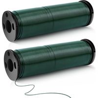 Fil Floral Galvanisé 0.67mmx200m Fil de fer Pour Fleurs Galvanisé Fil D'enroulement Galvanisé Doux Stable Fil de Fer Aaux Intempéries pour Fleurs Bricolage Décoration Jardinage (100 m/rouleau)