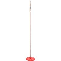 vidaXL Balançoire à plaque 200 cm Rouge