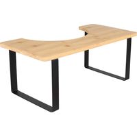 Sgabello per WC per adulti, sgabello per vasino in metallo color legno