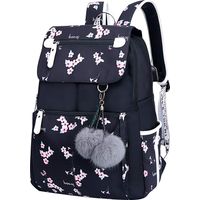 Sac a Dos Scolaire College Lycee Fille Ados Sac à Dos Collège École Lycée Ado Cartable Sac a Dos Ecole Daypack USB Port de Charge Sacs Scolaires Grand Sac à Dos Femme Ville Voyage Loisir Collégienne