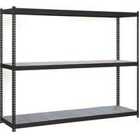 SimonRack Scaffale Industriale, 2000x1200x600 mm, 3 Ripiani in Metallo, Portata 400 kg per Ripiano, Scaffale Carichi Pesanti, Antracite/Zincato – Ecoforte