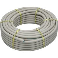 Fränkis Rohr gewellter Kunststoff m50 pvc, 25 m, Außendurchmesser 50 mm, grau