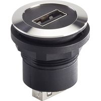 USB-Einbaubuchsen 2.0 Buchse, Einbau RRJVAUSBAA RRJVAUSBAA Schlegel Inhalt: 1 St.