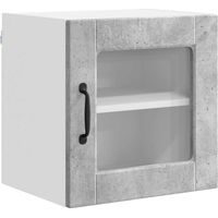 Armoire de cuisine Meuble de cuisine Gris béton 40 x 31 x 40 cm Bois d'ingénierie