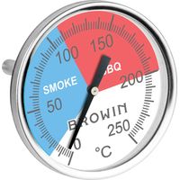 Thermomètre pour fumoir et barbecue 0-250°C