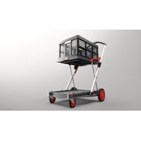 Chariot de manutention kaiserkraft clax pliable frein central 60 kg
