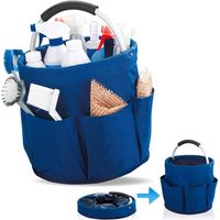 Storage box for cleaning utensils, small garden tools or tools,Blue,S rangement universel-4cm,2826.5cm
