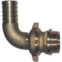 RACCORD EN LAITON COURBÉ POUR POMPE Dimensions : 1" x diamètre 30